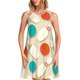 thumbnail image 1 of Balery Vintage Bowling Vestidos de verano para mujer con estampado: vestido holgado sin mangas, vestido playero informal y cómodo para días calurosos., 1 of 7