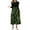 #218-Army Green, variant on Women Fall Maxi Dresses 2025 Long Sleeve Printed High Waisted A-Line Boho Long Dress Vacation