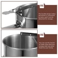 thumbnail image 3 of Luxshiny Automatic Pancake Dispenser Conical Stainless Steel for Cooking in Kitchen 1 Set, 3 of 7