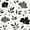 Color 4, variant on Peel and Stick Wallpaper Black White Floral Leaves Circular Accents 17.7"x118" Contact Paper Removable Self Adhesive Waterproof Wall Decor for Bedroom Kitchen Cabinets