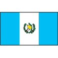 thumbnail image 1 of 4 "x 6 Pouces Guatemala Bannière de Drapeau en Polyester Doux, 1 of 1