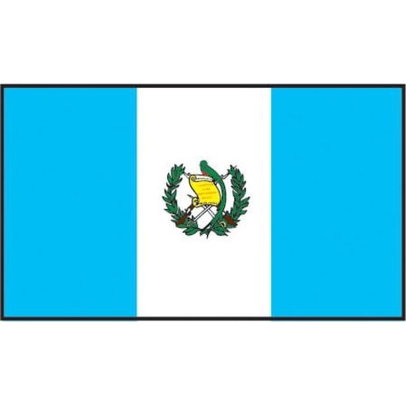 4 "x 6 Pouces Guatemala Bannière de Drapeau en Polyester Doux