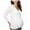 White, variant on Leesechin Maternity Shirts Women Pregnant Nusring V-Neck Long Sleeve Tops Solid Ruffle Blouse Top