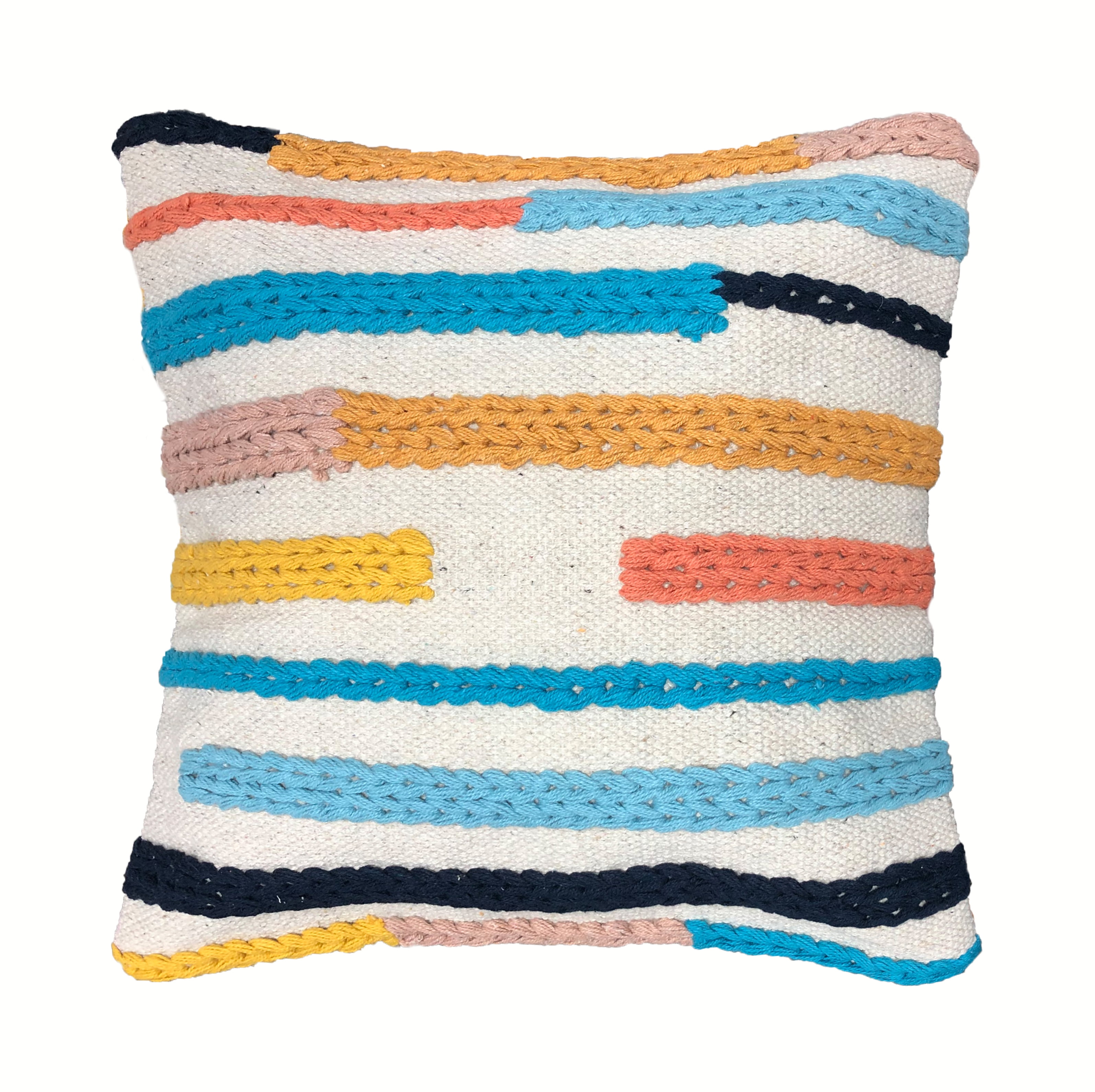 Amalfi Cotton Throw Pillow 18x18