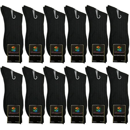 Soft Cotton Argyle Socks - USBingoshop 12 Pairs Men's Argyle Fashion Cotton Casual Dress Socks Soft Crew Socks