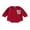 Red, variant on Bagilaanoe Newborn Baby Girl Boy Oversized Romper Sweatshirt Long Sleeve Bodysuit Letter Print Pullover 3M 6M 12M 18M Infant Casual Tee Tops