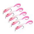 thumbnail image 4 of 5 señuelos artificiales de pesca, cebos blandos, aparejos de pesca de lubina con anzuelo SO050-3, 4 of 11