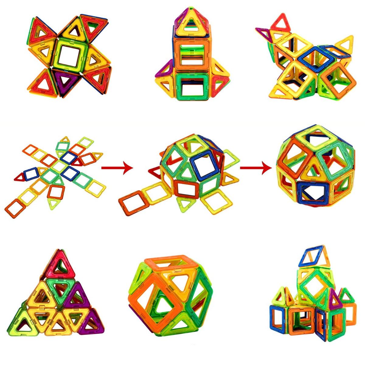 magnetic triangle blocks