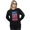 thumbnail image 2 of DC Comics Womens Justice League Movie Team Flag Sweatshirt, 2 of 5