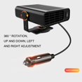 thumbnail image 3 of 12V Portable Car Heater Fan Defroster Demister for Winter Windscreen under 6L, 3 of 9