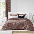 thumbnail image 3 of 6ix Tailors Charvelle Red/Blue Comforter & Pillow Sham Set. King - Cal King, 3 of 5