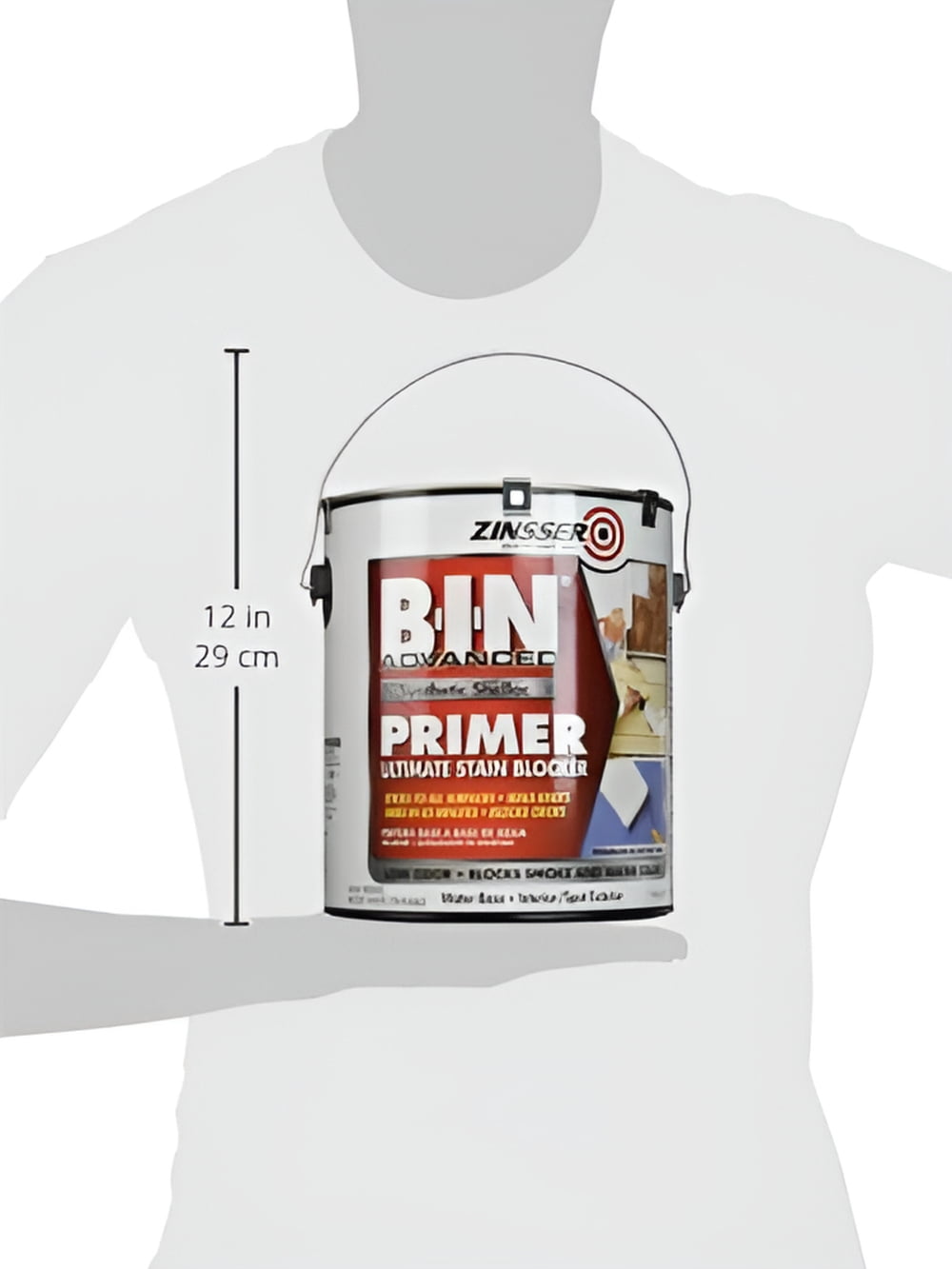 Rust-Oleum Corporation 270976 Advanced Synthetic Shellac Primer, 1-Gallon, White