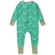 thumbnail image 4 of Cowsor Onepiece Romper Baby Boy Girl Newborn Zip Up Outfit Long Sleeve Rollover cuffs, 4 of 7