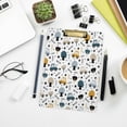 thumbnail image 7 of Coolnut Acrylic Clipboards with Low Profile Clip, A4 Standard Size 9" x 12.5" File Holder for Writing Drawing, Clip Boards for Doctors Offices, Cartoon Transport Print Gifts, 7 of 7