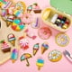thumbnail image 5 of Parches de chenilla WILLBOND con diseño de postre para ropa, 28 unidades, 5 of 7