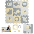thumbnail image 1 of Tapete de Foamy Infantil para Bebés y Niños, Rompecabezas 90cm x 90cm, Marca Segos, 1 of 5