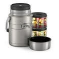 Thermos Stainless King 47 Ounce Insulated Vacuum Sealed Food Jar with