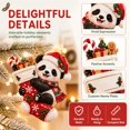 thumbnail image 4 of Clearance! Panda Christmas Stocking Ornaments, Christmas Decorations for Tree, Cute Forest Animal Christmas Decor for Home, 4 of 7