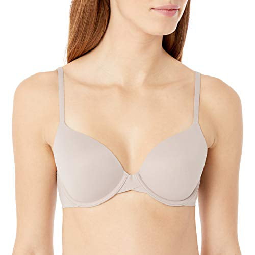 Calvin Klein Women's Perfectly Fit Lightly Lined Memory Touch T-Shirt Bra,  34DD, Fresh Taupe 