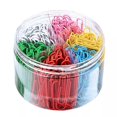 thumbnail image 1 of Clips de papel multicolores 6 colores diferentes 600 piezas CHAO, 1 of 4