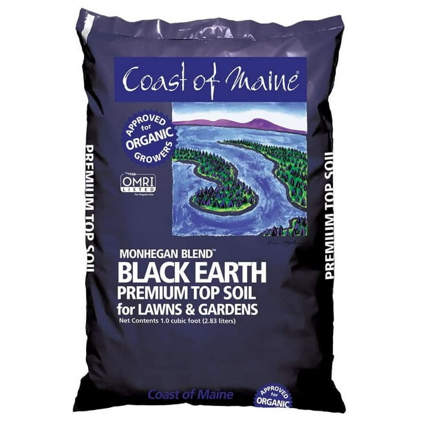 Coast Of Maine Monegan Blend Black Earth Premium Top Soil 1 Cu Ft Walmart Com Walmart Com