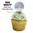 thumbnail image 3 of Care Bears Cheer Bear Cupcake Picks Toppers Decoration Set of 6, 3 of 7