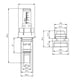 thumbnail image 4 of Medidor de caudal de repuesto para colectores de acero inoxidable, medidor y regulador de caudal para colectores de calefacción por suelo radiante, optimización de la distribución del calor, 4 of 5