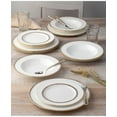 thumbnail image 5 of Noritake Haku 12 Pc Vaisselle Ensemble Blanc/or, 5 of 5