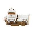 thumbnail image 1 of Tyidzon Student Backpack Four Piece Set Backpack Large Capacity High Value Spliced Color Blocking Women's Backpack, 1 of 1