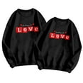 thumbnail image 3 of Matching Shirts for Couples Mens Crewneck Sweatshirts Valentines Day Couple Sweatshirts Womens Sweatshirts Lover Long Sleeve Sweater for Valentines Day Sweatshirts for Women, 3 of 4