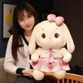 thumbnail image 1 of 1pc 26-50cm Kawaii Dressing Up Rabbit Plush toy Stuffed Soft Animal Cosplay Bunny Doll for Kids Girls Appease Pillow Nice Gift zhangyuxiang LED, 1 of 2