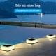 thumbnail image 5 of Muyoka Luz de poste moderna para exteriores 56 LED 3000-6000k Lámpara de columna solar IP68 Tapa de poste solar a prueba de agua Luz de ENCENDIDO / APAGADO automático Luz de pilar solar para exterior Muyoka Hogar, 5 of 7