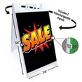 thumbnail image 2 of Sale (24" X 36") Deluxe A-Frame Signicade, Includes 2 Removable Panels & Stand, 2 of 4