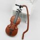 thumbnail image 5 of Plastic Dollhouse Mini Violin Crafts Miniatures DIY Dollhouse Violin Mini Musical Instrument Model for Dollhouse Accessories, 5 of 5