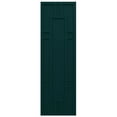 thumbnail image 5 of Ekena Millwork 12"W x 80"H True Fit PVC Hastings Fixed Mount Shutters, Thermal Green (Per Pair - Hardware Not Included), 5 of 9