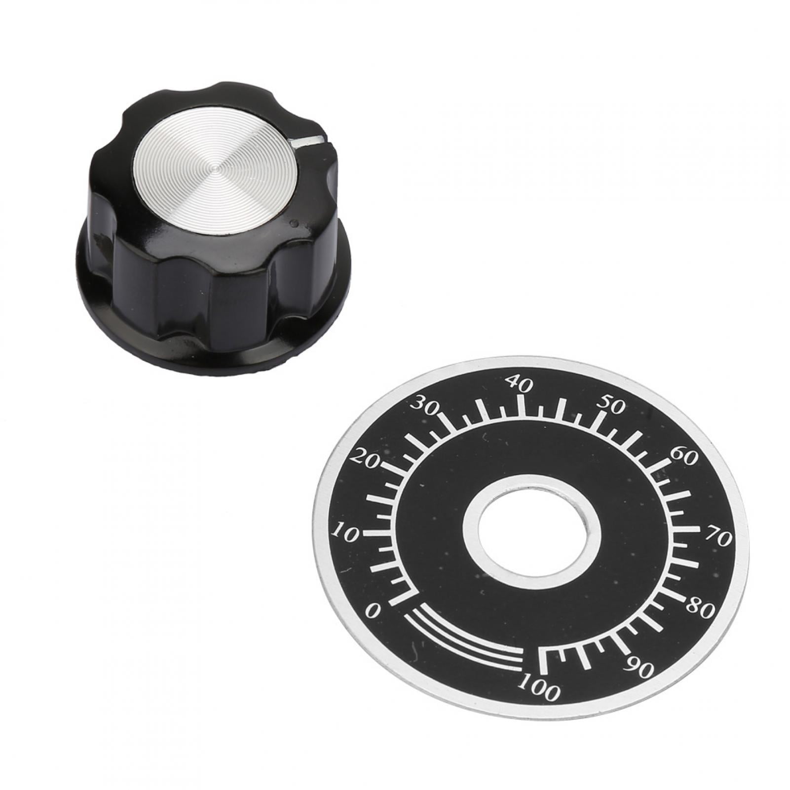 Potentiometer Knob Potentiometer Control Knob Knob Scale Sheet