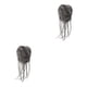 thumbnail image 1 of Vogacara Moño de cola de caballo de fibra peinado multiusos esencial para mujeres extensión de cola de caballo cabello rizado señoras 4/60 4/60 2Conjunto, 1 of 6