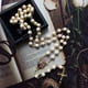 thumbnail image 5 of Collar Sonducket largo perla simulada católico rosario crucifijo, 5 of 6