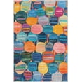 thumbnail image 2 of Well Woven Nuances 5'3" x 7'3" Rug – Vibrant Multicolor, Stain-Resistant & Easy to Clean, 2 of 6