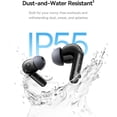 thumbnail image 6 of Baseus BP1 Pro Wireless Earbuds, Hi-Res Audio, Adaptive ANC, 55H Playtime, 6 Mics, IP55 Water-Resistant, Bluetooth 6.0, In-Ear Headphones with Charging Case, 6 of 8