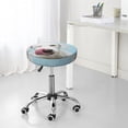 thumbnail image 7 of Bingfone12 Inch Padded Round Bar Stool Cover Cushion With Elastic Fabric Round Chair Seat - Puppy Licks Nose, 7 of 7