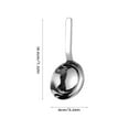 thumbnail image 2 of 304 Stainless Steel Large Soup Spoon with Round Bowl Head, Ergonomic Handle, Dishwasher Safe, Professional Grade Kitchen Utensil for Home and Restaurant Use, Single Serving Spoon, 2 of 8