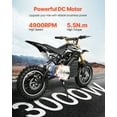 thumbnail image 2 of VEVOR 3000W Electric Brushless DC Motor Kit 72V 4900rpm Motor with Speed Controller, 2 of 9