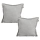 thumbnail image 1 of Cojin Decorativo Cuadrado Set de 2 Niz Plata, 1 of 4