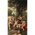 thumbnail image 3 of Correggio 10x14 Black Modern Framed Museum Art Print Titled - Allegory of Vices (1525-1530), 3 of 5