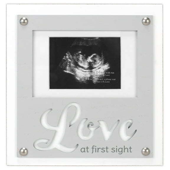 LOVE AT FIRST SIGHT Sonogram frame - 4x6