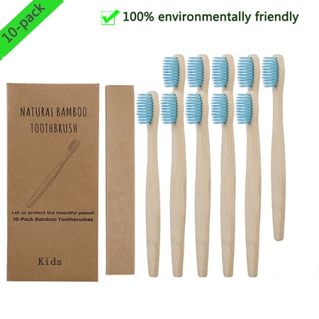 10pcs Soft Bristles Children Bamboo Toothbrushes Eco Friendly Oral Care Travel Tooth Brush;10pcs Soft Bristles Children Bamboo Toothbrushes Oral Care Tooth Brush
