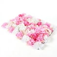 thumbnail image 6 of Miumaeov 15 Pack Artificial Flower Wall Panels 24" x 16" Pink&White Faux Hydrangea and Rose Artificial Flower Backdrop Panels for Wedding Party Event Flower Wall Decor, 6 of 13