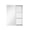 ROSA16*36-LR+RS12*36, variant on ANGELES HOME 24" x 36" Bathroom Medicine Cabinet with Tri-View Mirror, Aluminum Mirror Medicine Cabinet with Open Shelf Set, Surface Mount or Recessed