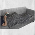thumbnail image 6 of Black and White Soft Flannel Fleece Blanket, Monochromatic Illustration with Dotted Lines Contemporary Style Design, Cozy Plush for Indoor and Outdoor Use, 50" x 60", Black and White, by Ambesonne, 6 of 6